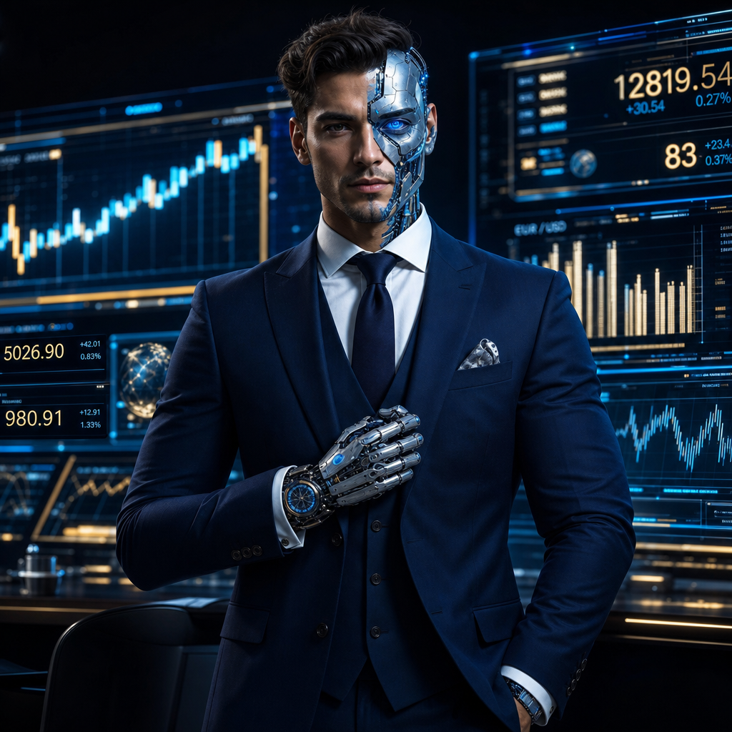 Robot assistant IA trading AlgoTradeGPT